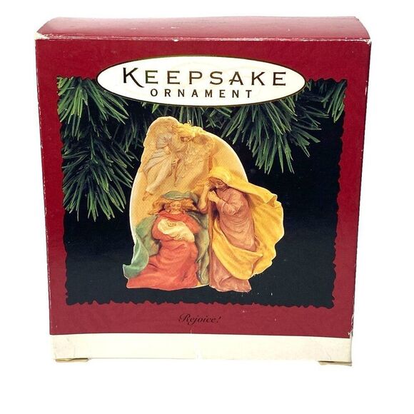 Rejoice 1995 Hallmark Keepsake Ornament - Picture 1 of 7